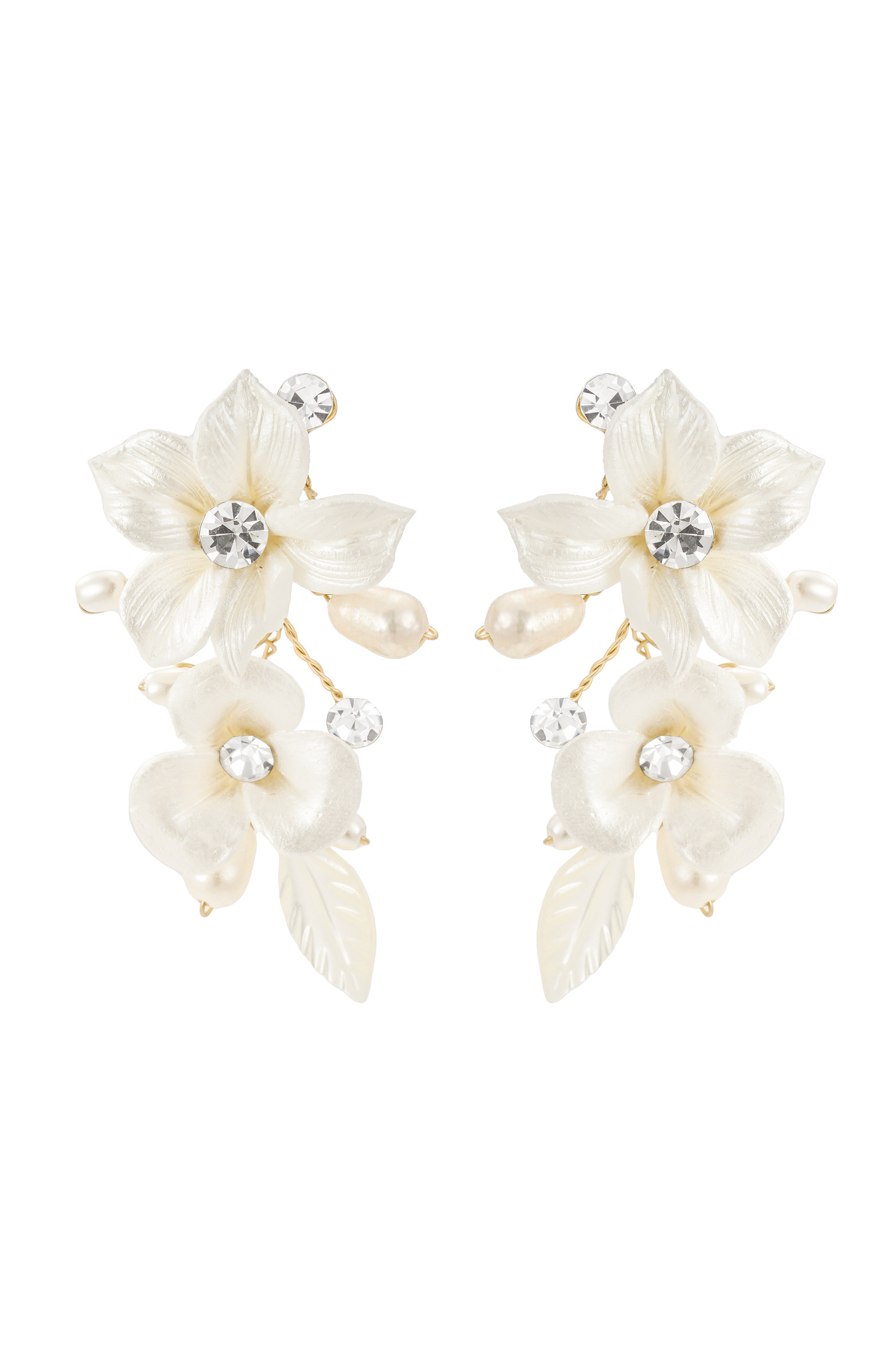 Louise Porcelain Flower Earrings | Nordstrom