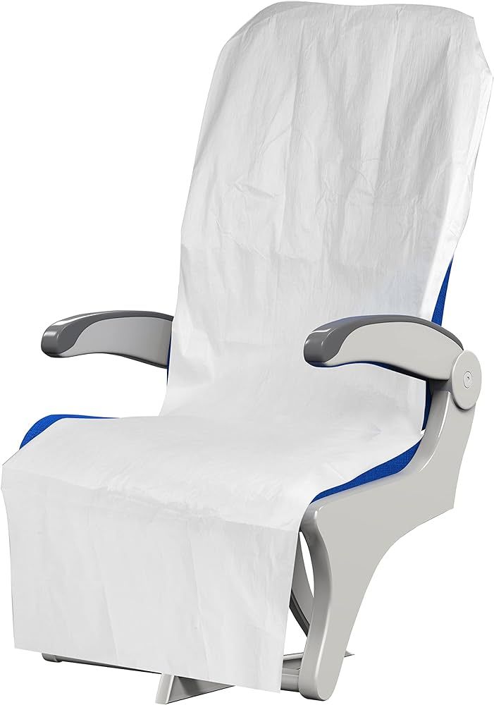 Disposable Airplane and Public Seat Covers (12 pack) - Individually Wrapped Travel Ready Protecto... | Amazon (US)