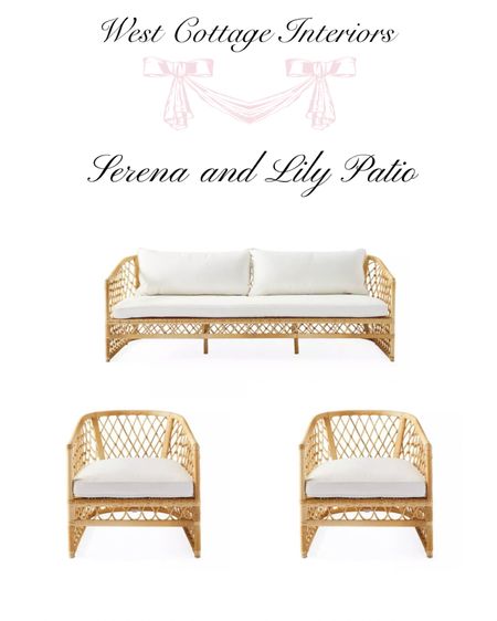 Capistrano Sofa - Light Dune / Serena and Lily Patio Furniture 


Patio furniture 2023 elegant patio furniture set 

#LTKFind #LTKhome #LTKSeasonal