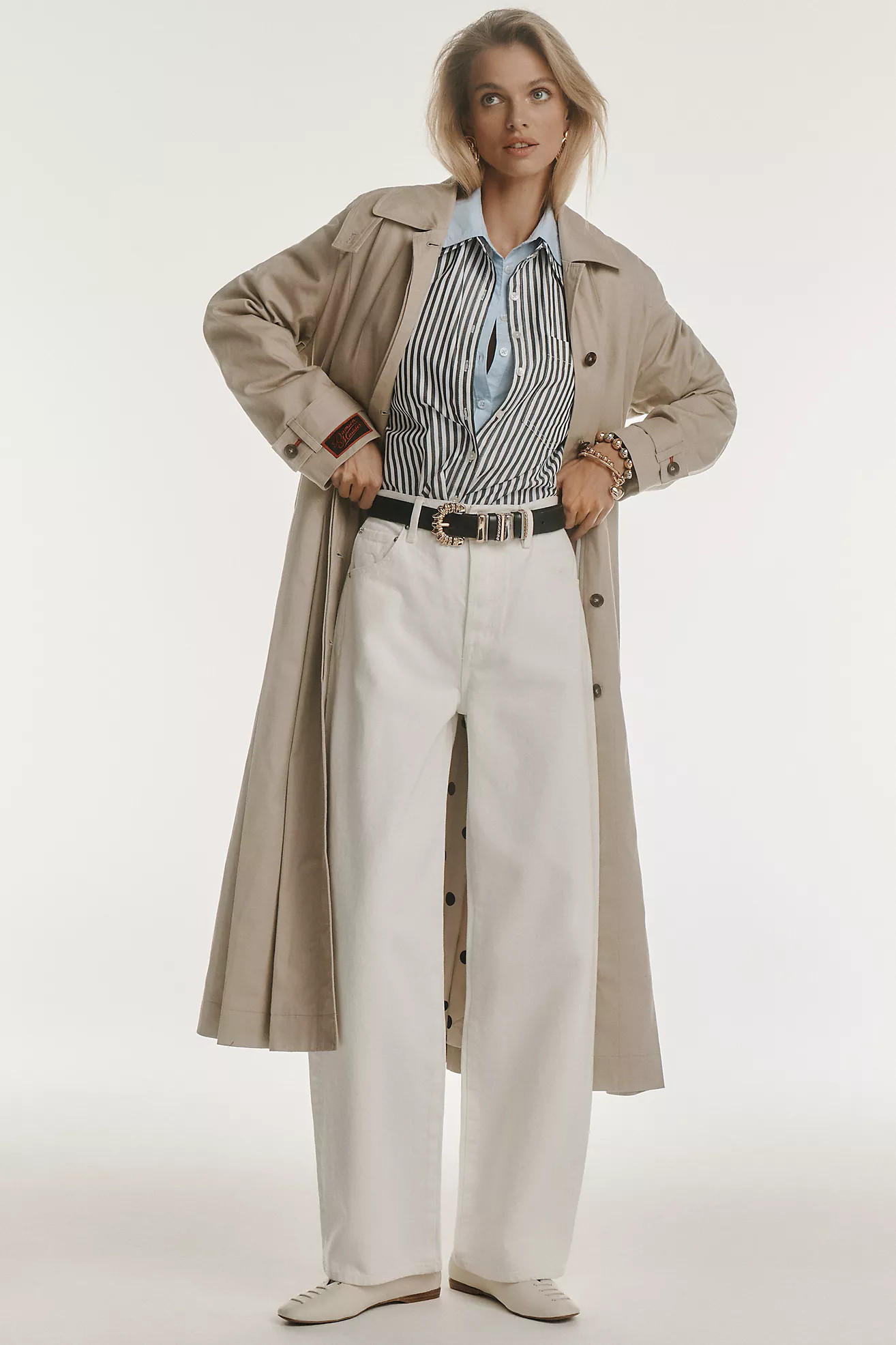 The Shrunken Bennet Buttondown Shirt by Maeve | Anthropologie (US)