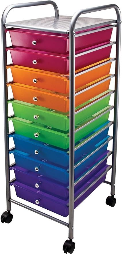 Advantus, AVT34004, 10-Drawer Organizer, 1 Each, Multi | Amazon (US)