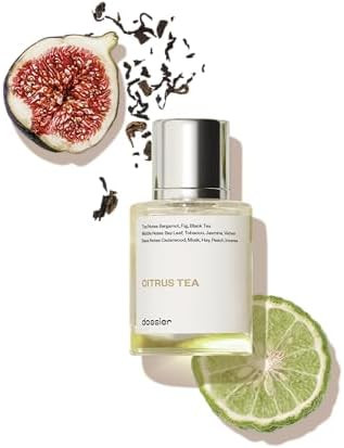 Dossier - Citrus Tea 1.7 Fl oz (50ml) - Perfume Inspired by Labo Thé Noir - Pure Infused - Parab... | Amazon (US)