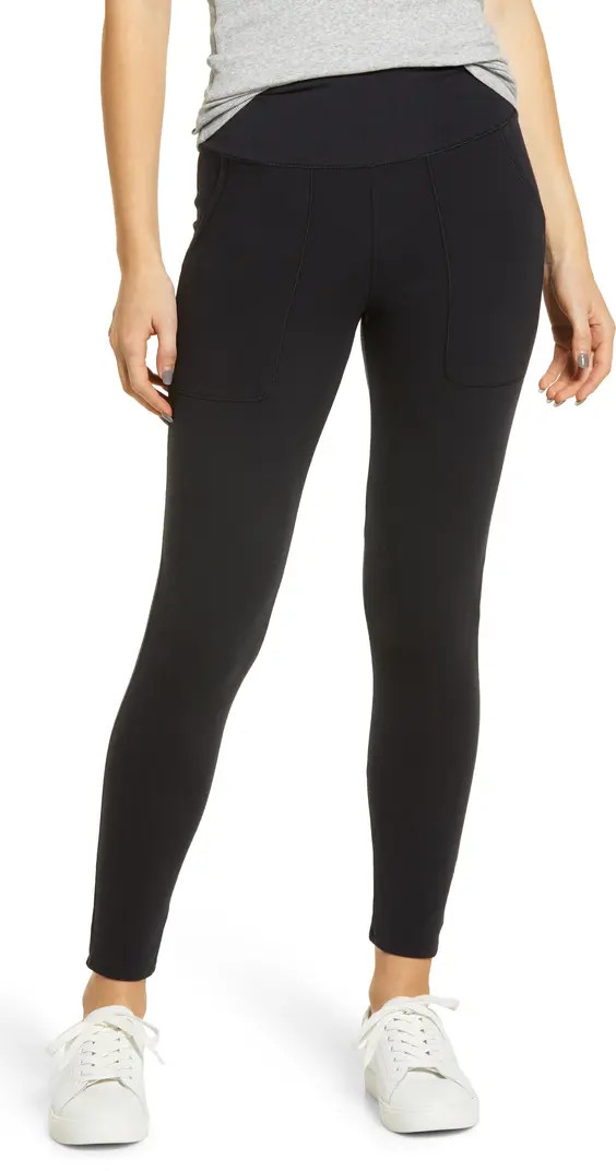 Organic Cotton Blend Pocket Leggings | Nordstrom