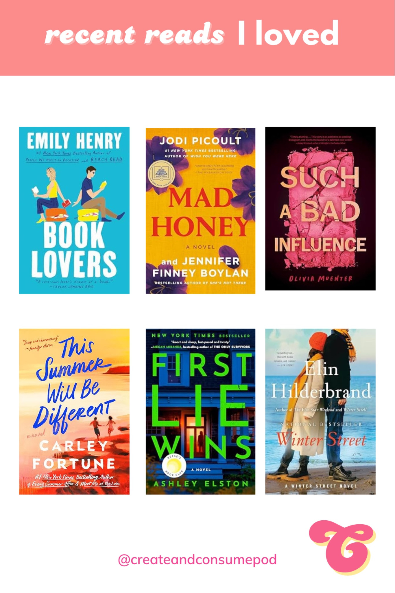 Recent books I’ve read and liked this year! Listen to episode 15 of the podcast for more reading recs 📚

#LTKFindsUnder100 #LTKFindsUnder50