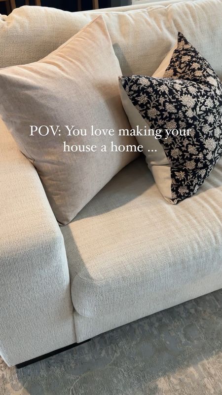 ✨POV: You love making your house a home and you find @hacknerhome pillow covers 🤩 Comment “shop” and I’ll send you the links! 

These covers are the perfect way to add that finishing touch to your sofa or bedroom! I love all the different options they have 

Don’t forget to follow @oak.haus.collective for all things home design & style inspo! 

Covers seen here:
Subtle Stripes, Canyon (2- 22x22)
Black Floral Block (2-20x20)
Eloa Neutral (1-14x20)

#homedecor #pillowcovers #modernhome #transitionalhome #modernorganic #cozyhome #modernorganiclivingroom #modernclassic #earthydecor #modernvintage 



#LTKVideo #LTKstyletip #LTKhome