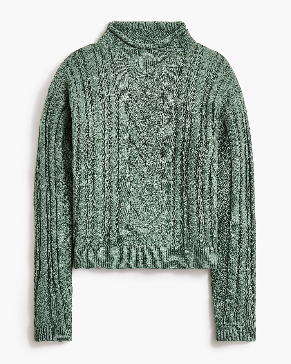 Rollneck™ cable sweater | J.Crew Factory