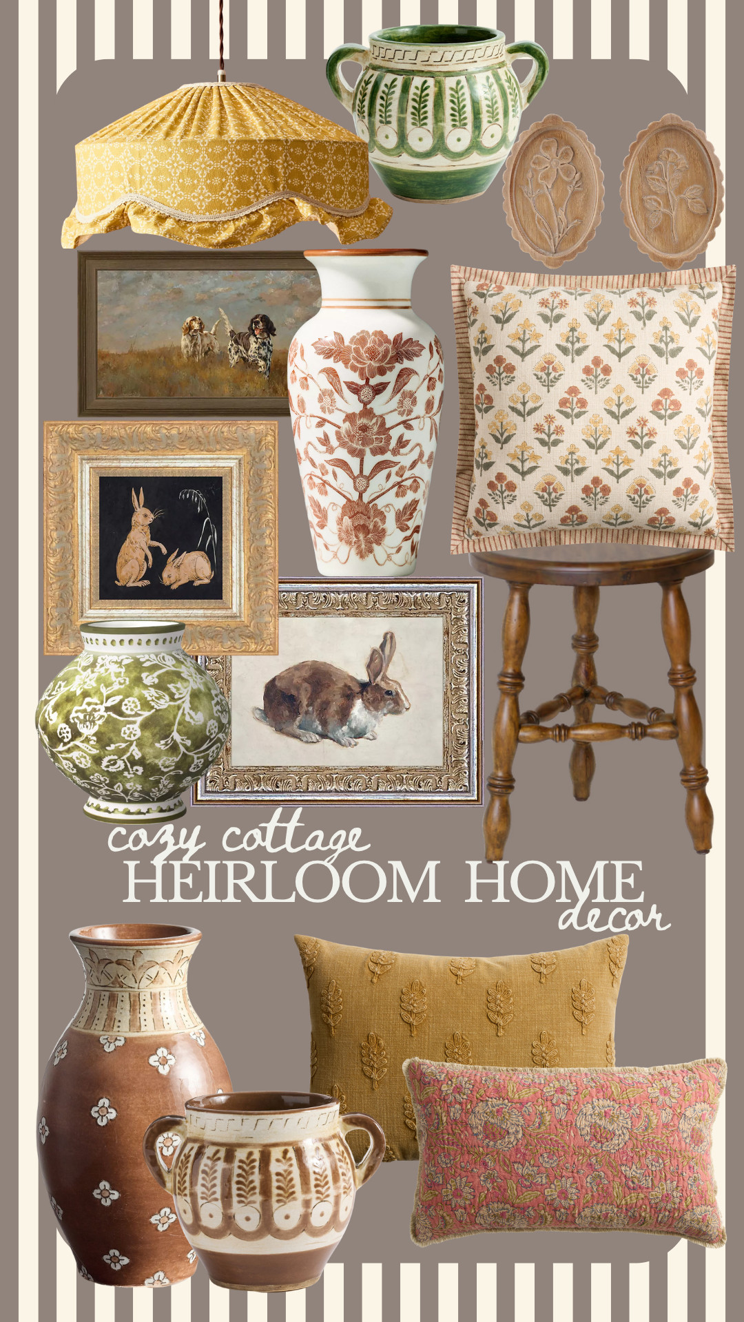 Cozy cottage heirloom home finds. A curated collection of decor to add some charm character to your space!  

 #LTKHome