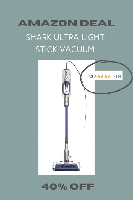 Amazon Deal Shark Ultra Light Stick Vacuum.



Affordable stick vacuum. Highly rated stock vacuum on sale.

#LTKhome #LTKfamily #LTKsalealert