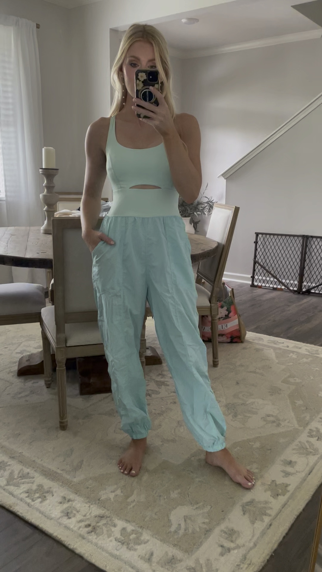 Got this in last week and have  worn it 3x so far! This free people dupe is so comfy. 🩵

•21+ colors available 
•one-piece athleisure
•padded bra
•pockets 
•under $50

If you’re taller than 5’7”, I’d recommend sizing up for more length in the torso! 

#amazon #dupe #freepeople #athleisure #casual #activewear 

#LTKFindsUnder50 #LTKFitness