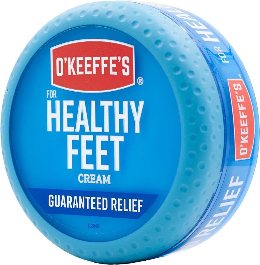 O'Keeffe's for Healthy Feet Foot Cream, Guaranteed Relief for Extremely Dry, Cracked Feet, Instan... | Amazon (US)