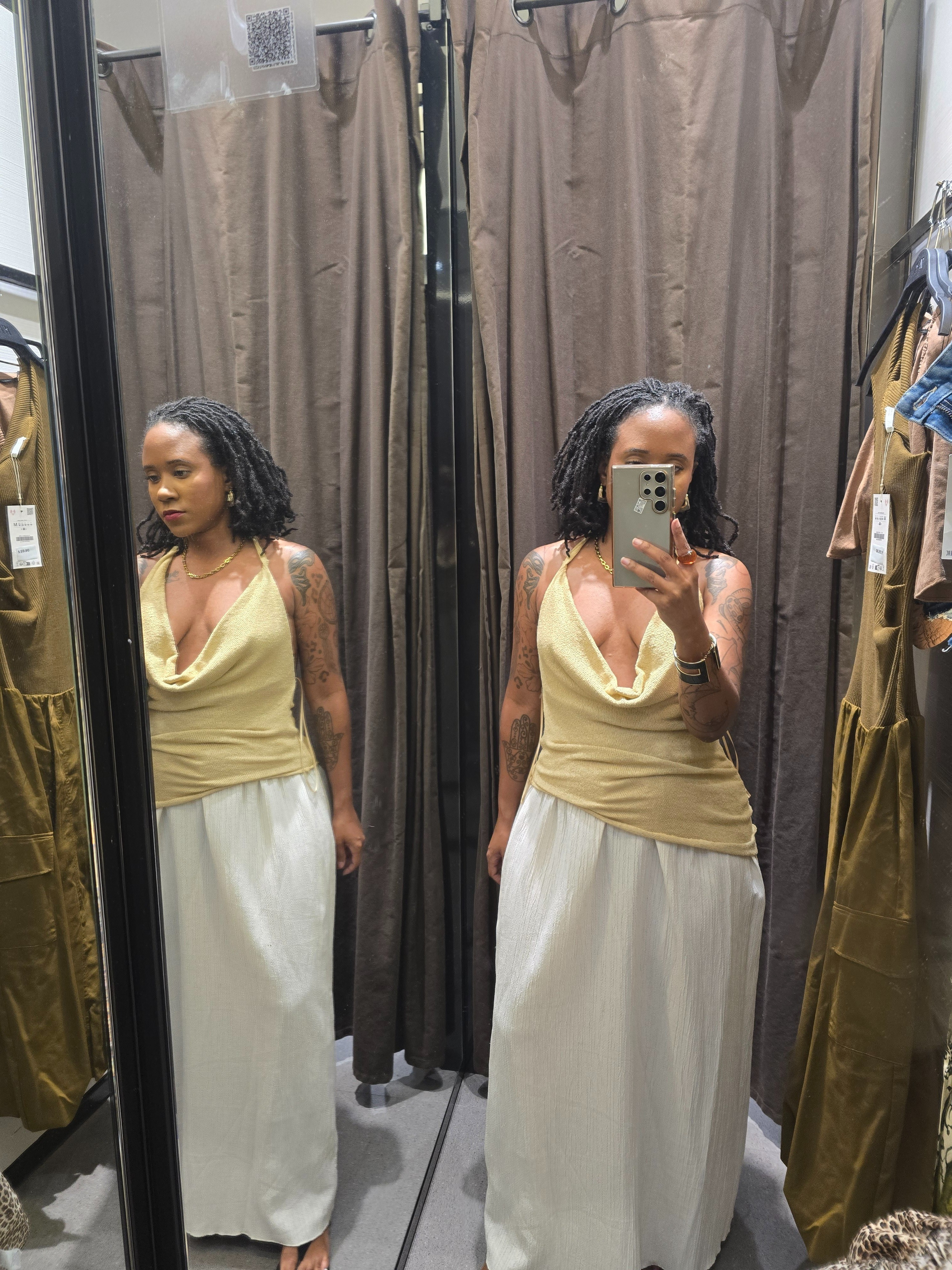 I am wearing a size medium #zara #zaradresses #summerdress #maxi

#LTKStyleTip