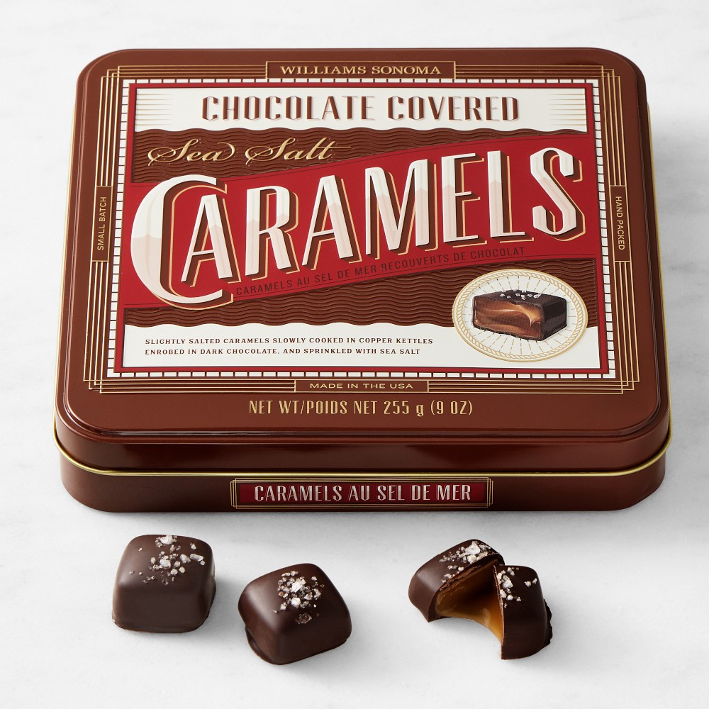 Williams Sonoma Chocolate Sea Salt Caramels | Williams-Sonoma