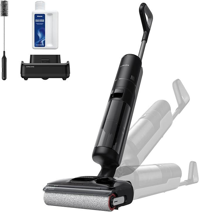 DREAME H12 Pro Gen2 Vacuum Mop, 0 Tangle Wet Dry Vacuum Cleaner, Cordless Vacuum Mop All-in-One f... | Amazon (US)