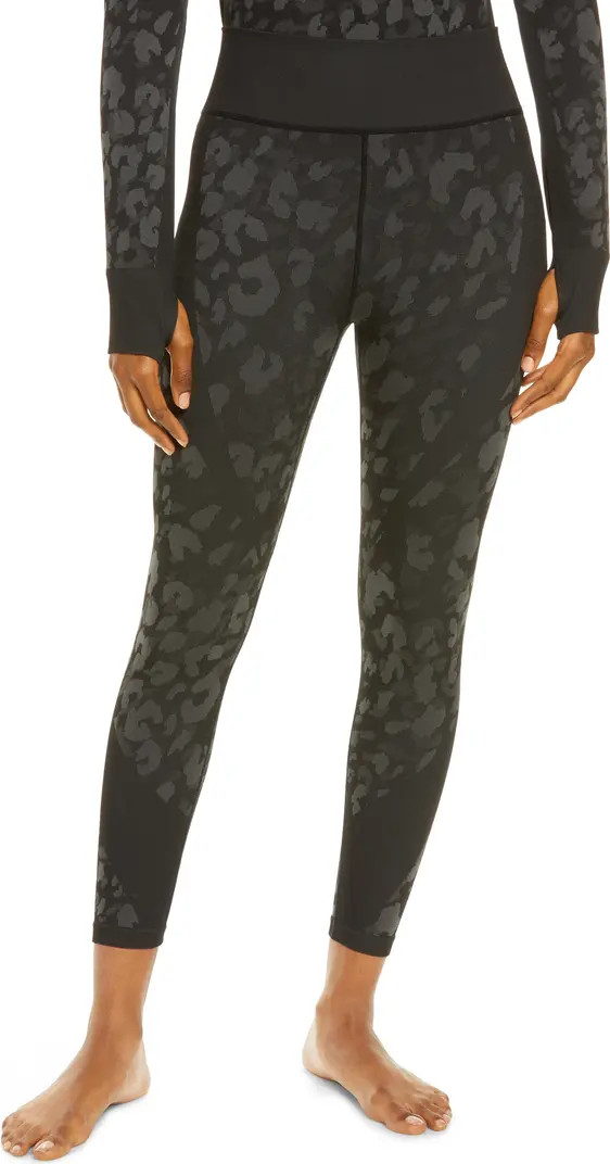 Cozy Patterned Baselayer Leggings | Nordstrom