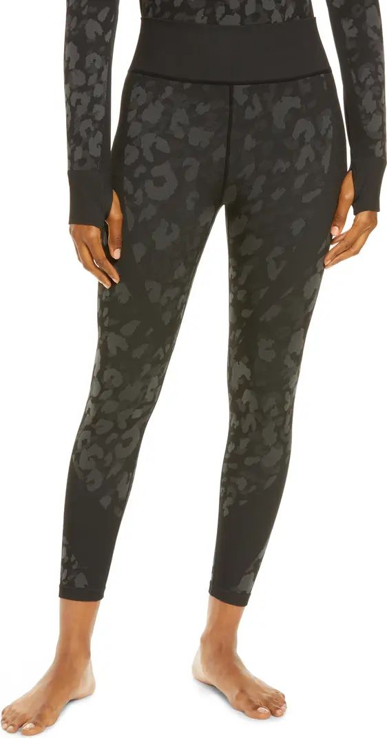 Cozy Patterned Baselayer Leggings | Nordstrom