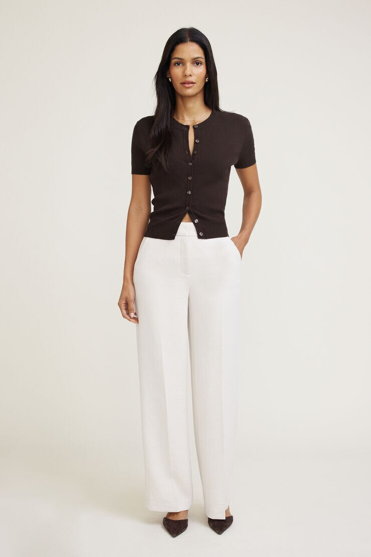 Yasmin Airflow Straight Leg Pants | Dynamite Clothing