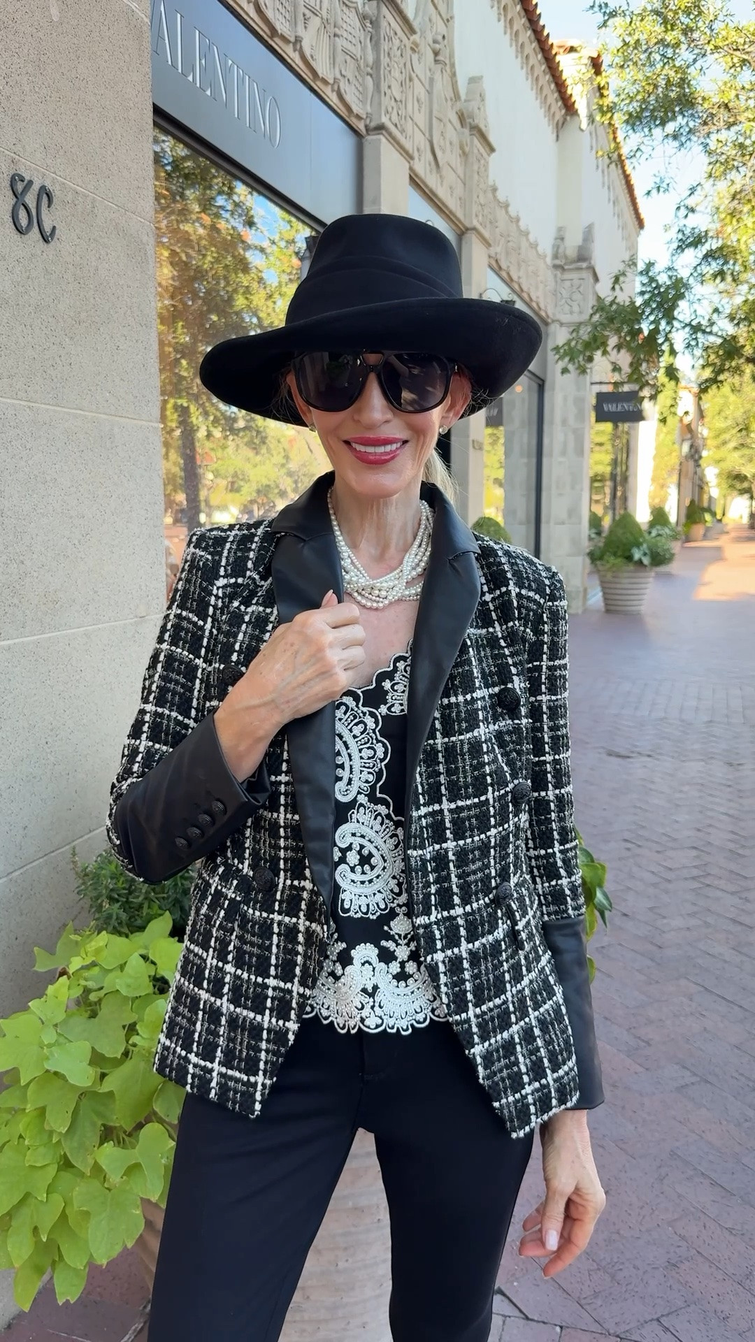 The secret to a beautiful outfit…add one exceptional accessory.
I found this gorgeous felt wool hat at Eric Javits. 
Code: MEGANS10 saves sitewide!

Quiet Luxury, Paris Outfit, Black Fedora, Fall Hat
