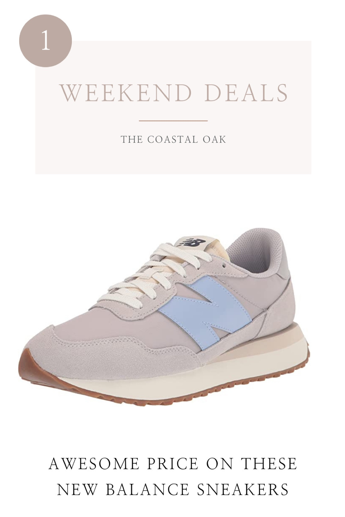 Weekend Deals- save on new balance sneakers 

#LTKstyletip #LTKshoecrush #LTKsalealert