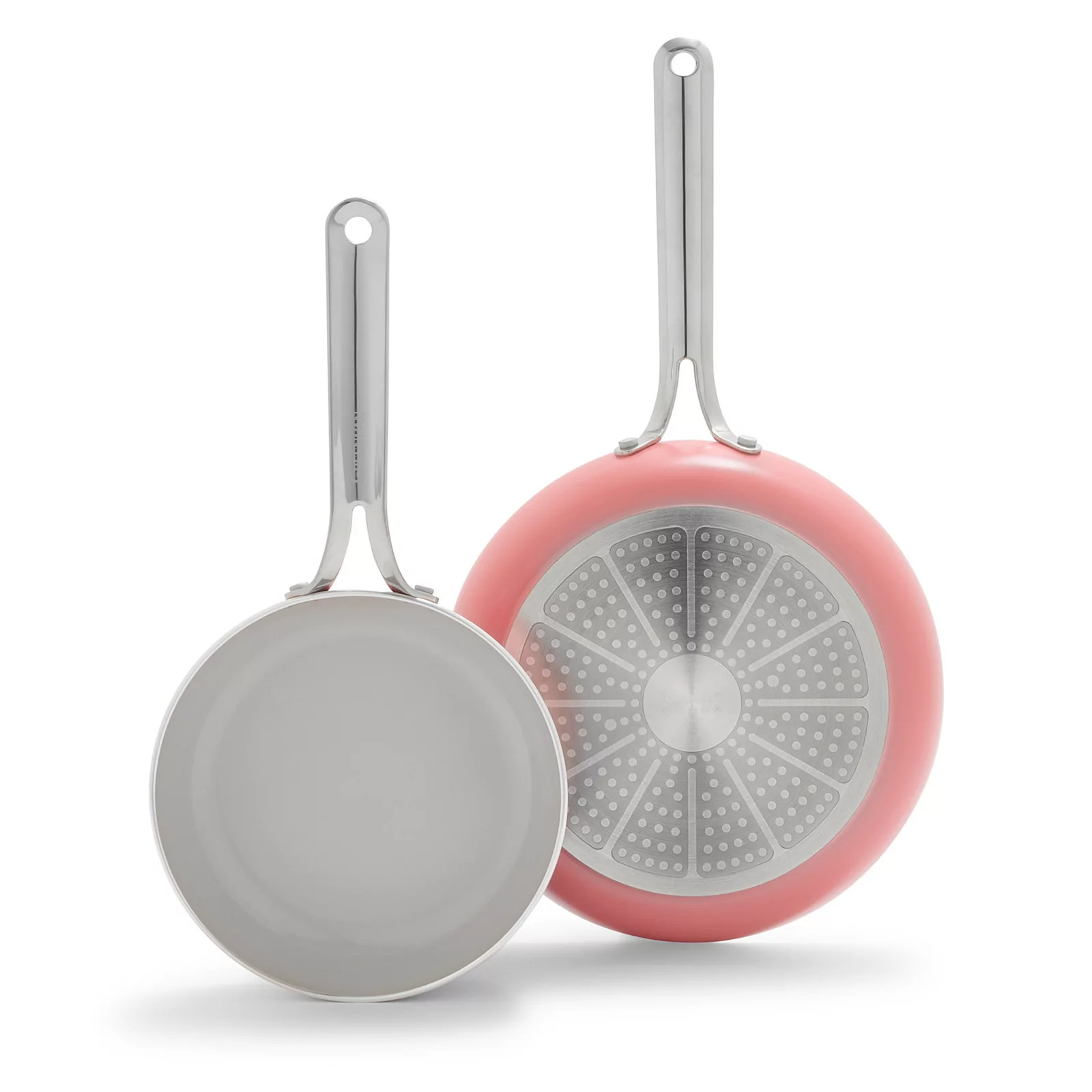 GreenPan Nova 8" and 10" Frying Pans 2-Piece Set, Pink | Kohl's