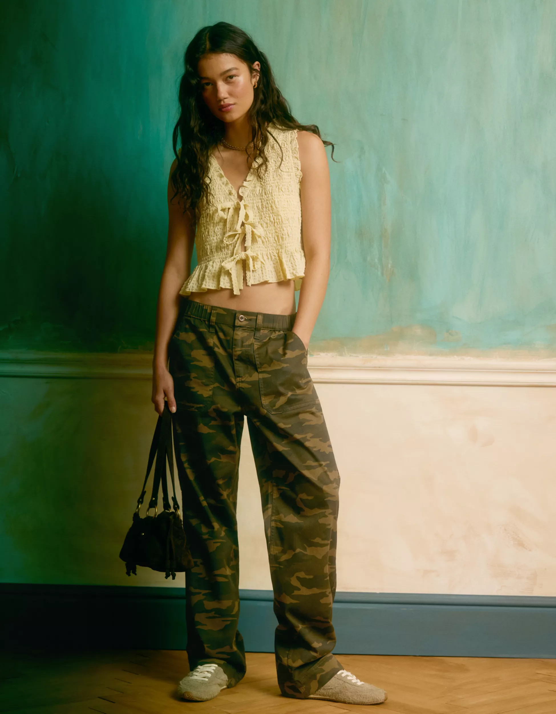 AE Stretch Low-Rise Baggy Utility Pant | American Eagle Outfitters (US & CA)