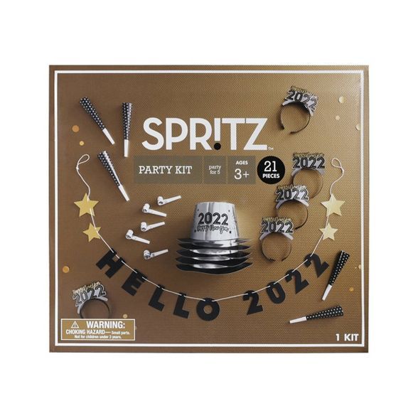 20ct New Year Wearable Party Accessories in a Box - Spritz™ | Target