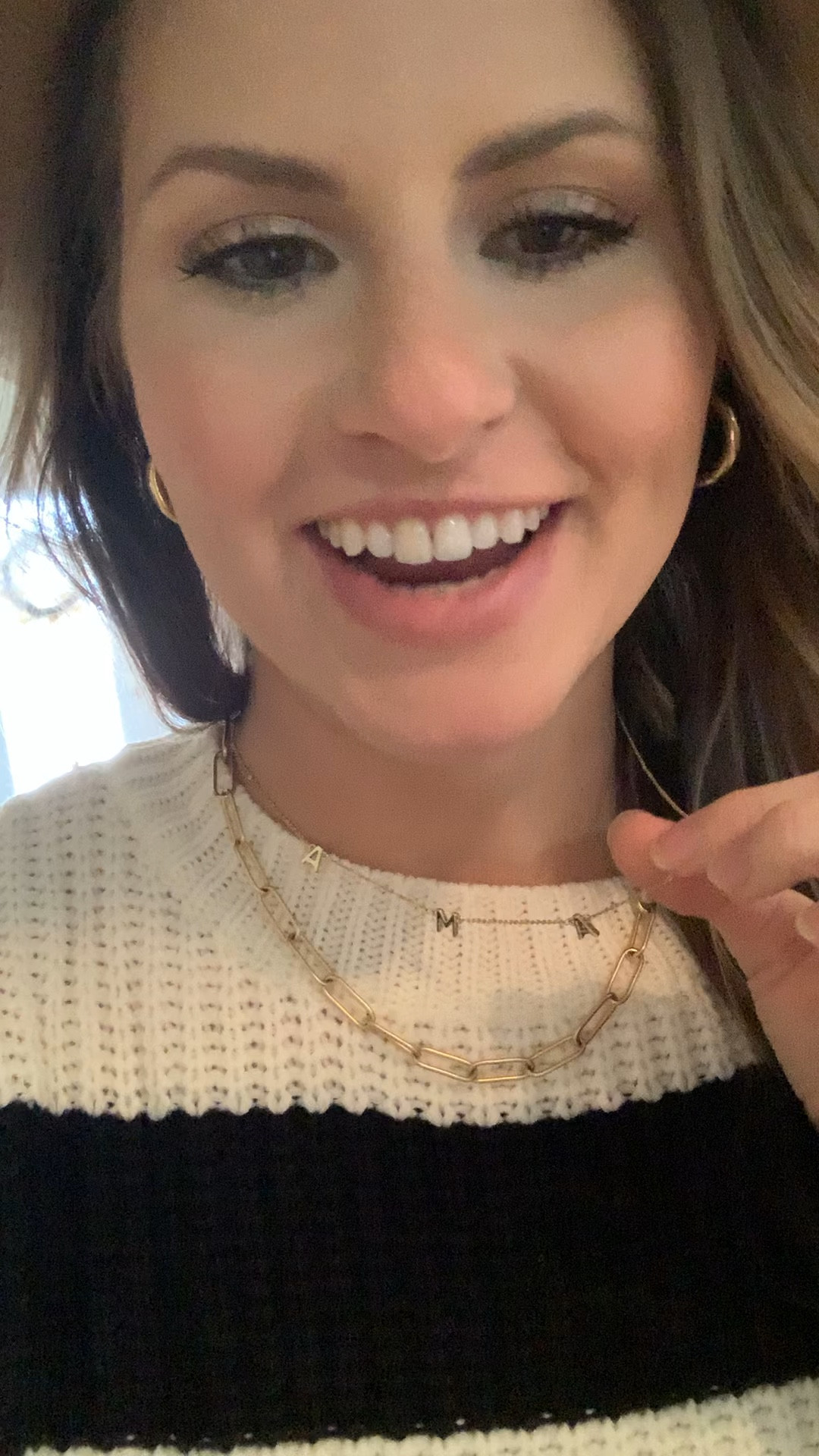 My fave Mama necklace perfect for a baby shower present, Christmas gift, birthday present, or yourself!! I wear mine a ton & the quality is great!! 

#LTKxPrimeDay #LTKFamily #LTKVideo