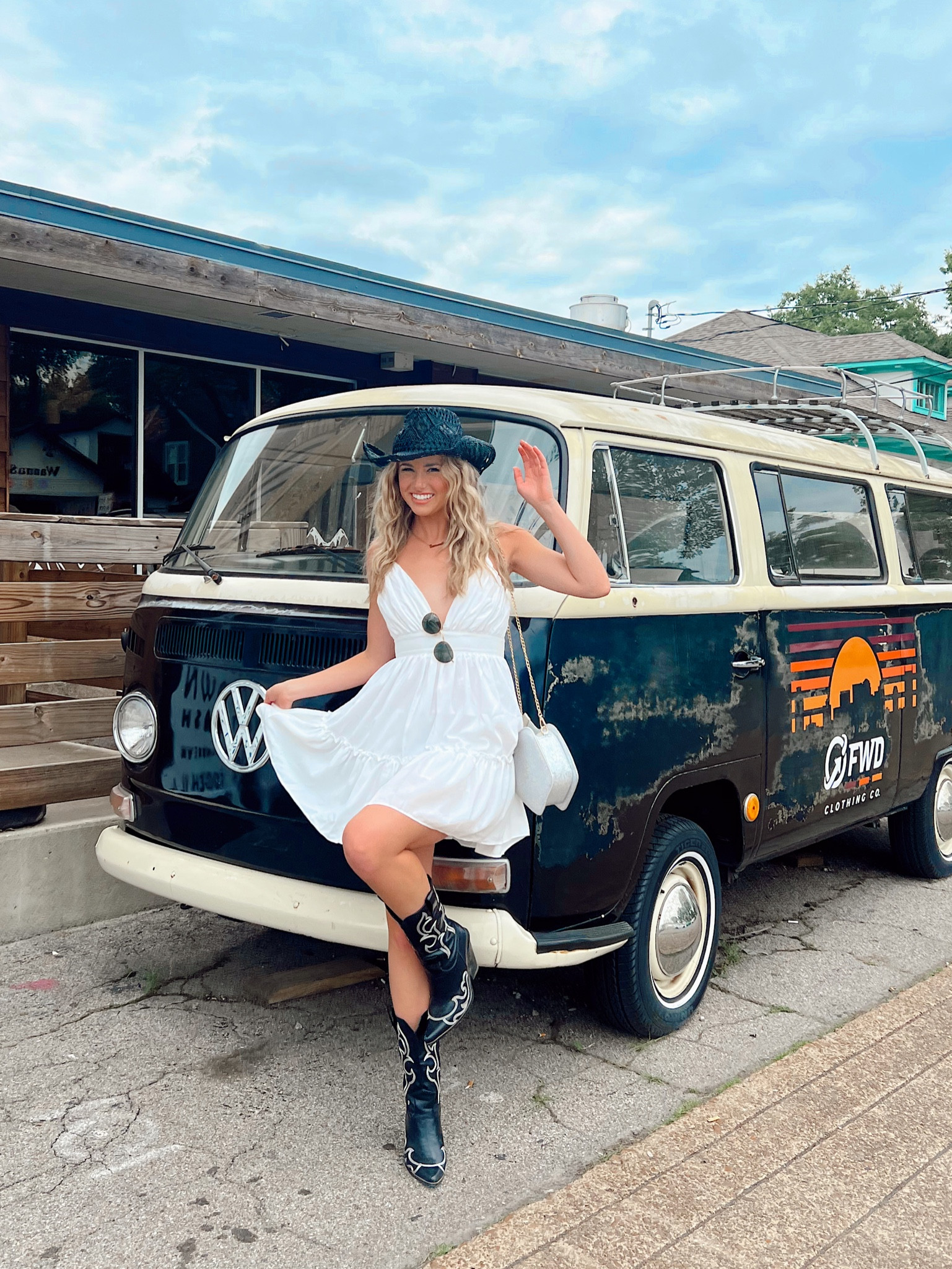 Little White Dress for Nashville! 