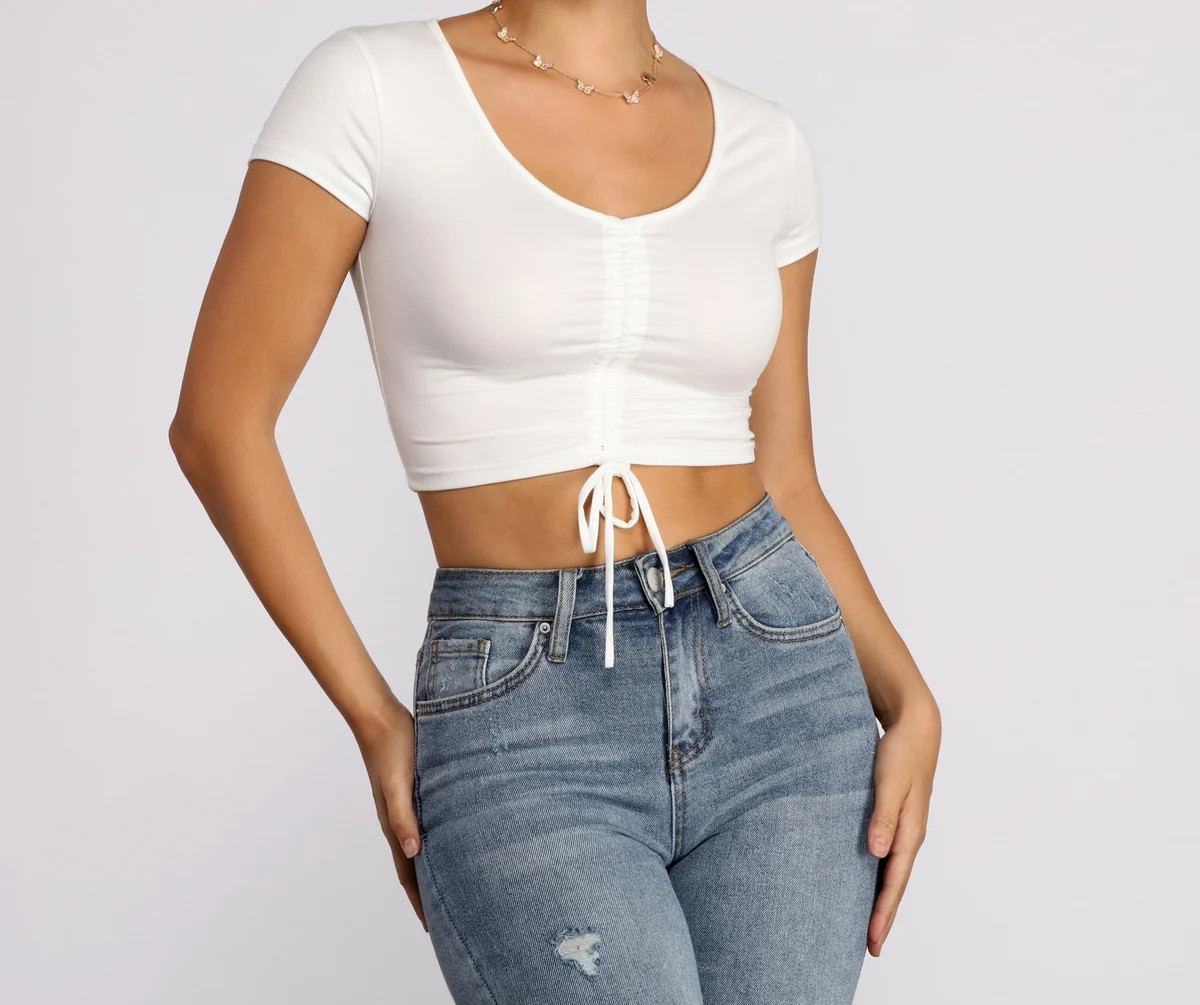 Basic Little Crop Top | Windsor Stores