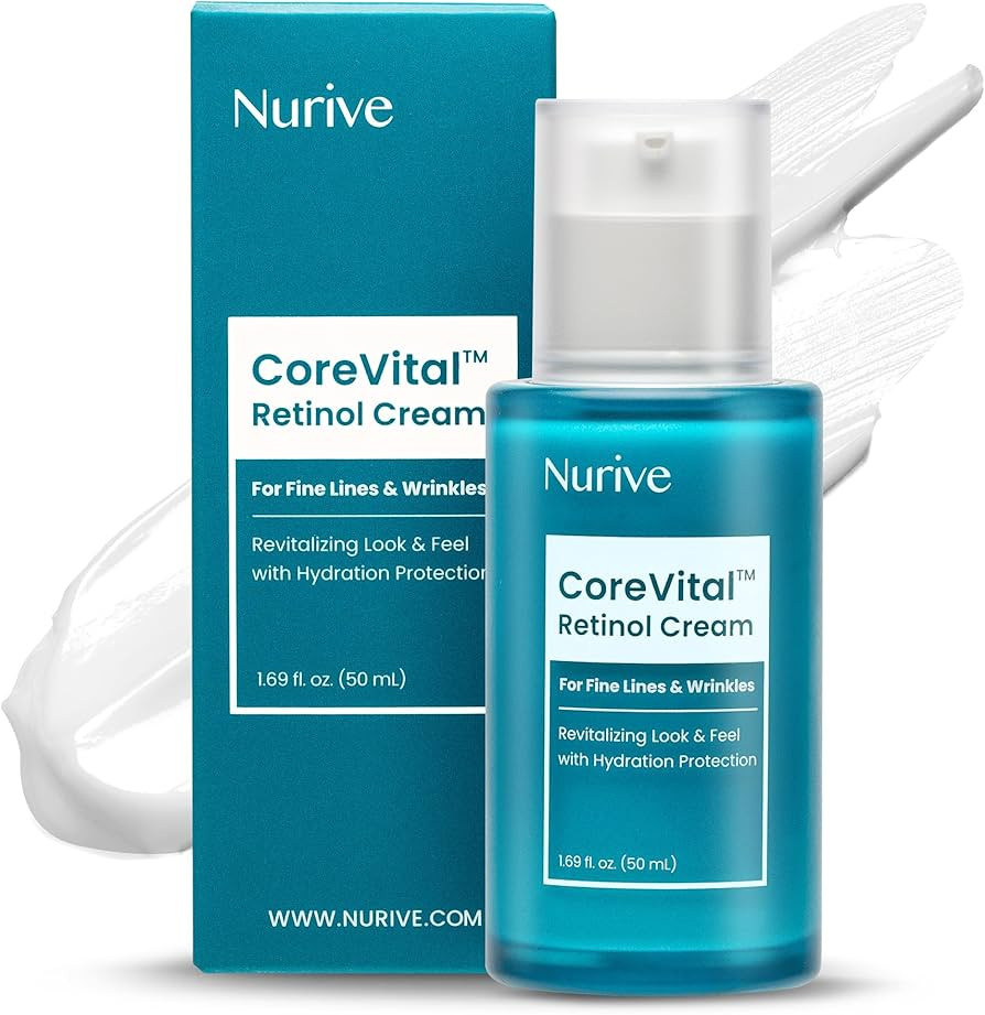 CoreVital Retinol Cream - Anti Aging Retinol Face Cream | Face Moisturizer For Smooth Skin | For ... | Amazon (US)