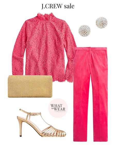 Loving all the holiday brights this season. Add a little gold shimmer and you’re party ready in no time!

#jcrew #holidayoutfit

#LTKSeasonal #LTKCyberweek #LTKHoliday