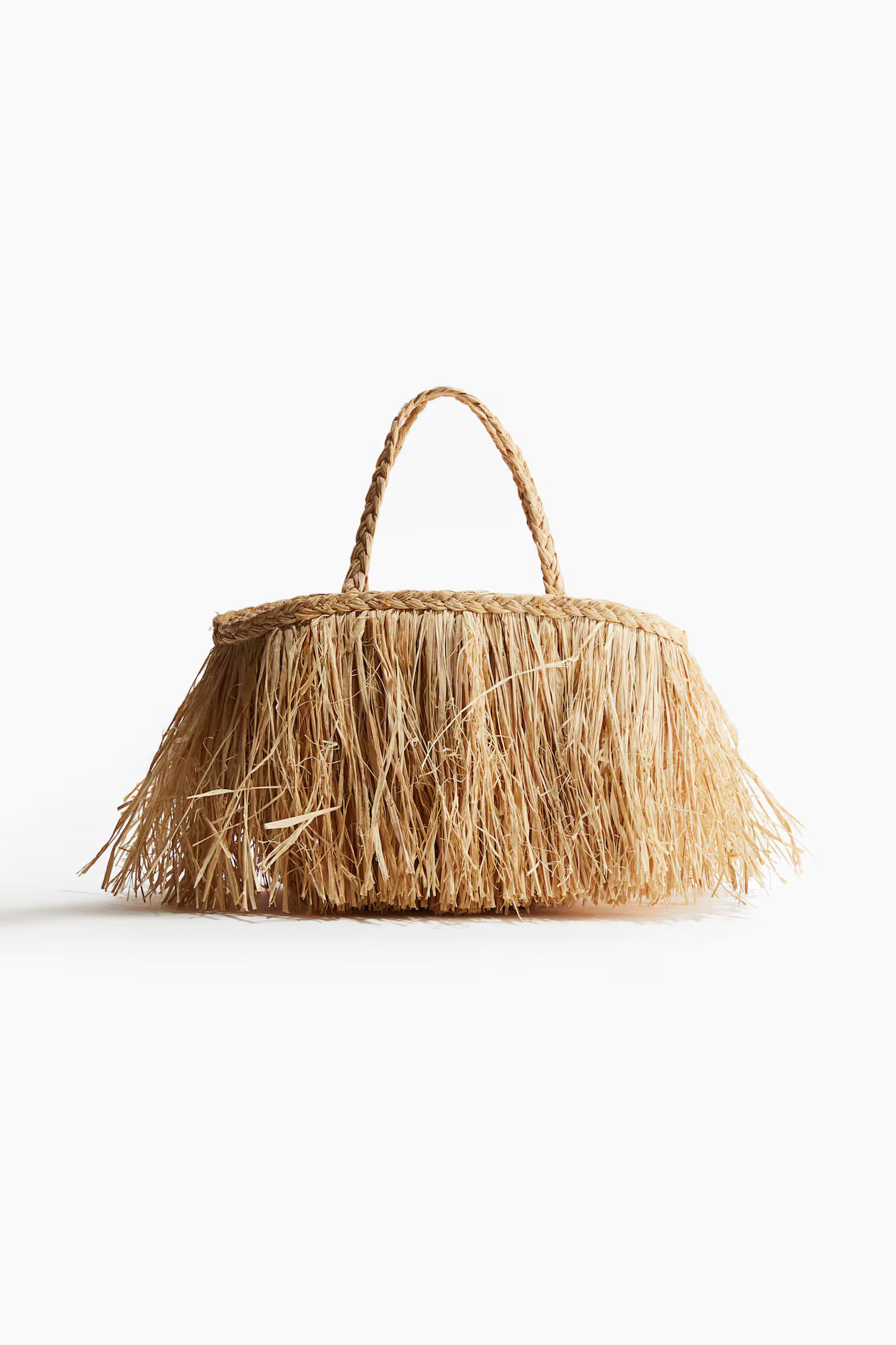 Straw Bag with Fringe | H&M (US + CA)