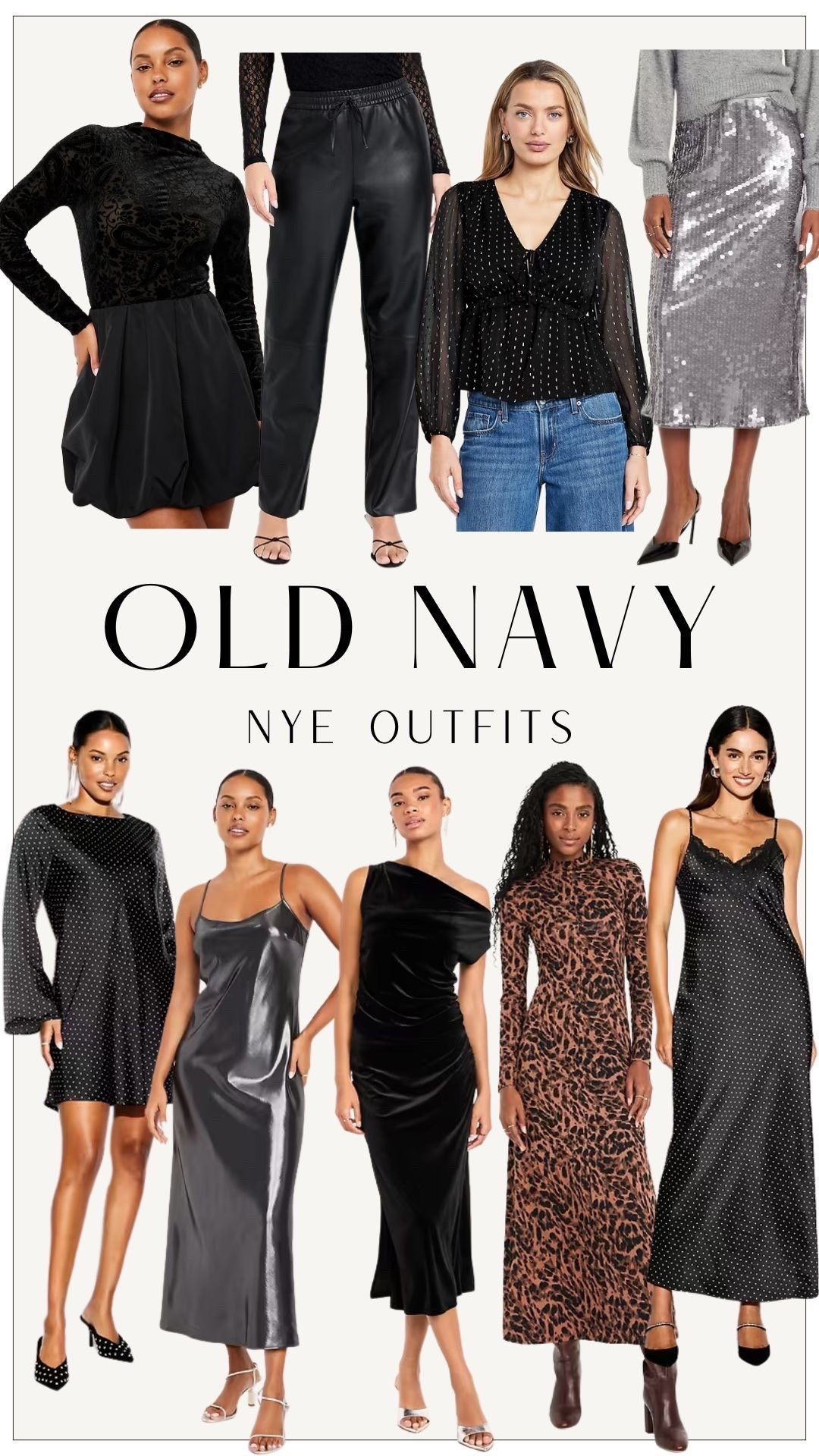 NYE outfits from Old Navy! 

#LTKHoliday #LTKootd