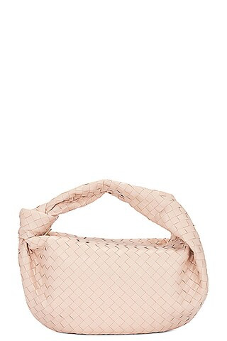 Bottega Veneta Small Jodie Bag in Lotus & Gold | FWRD | FWRD 