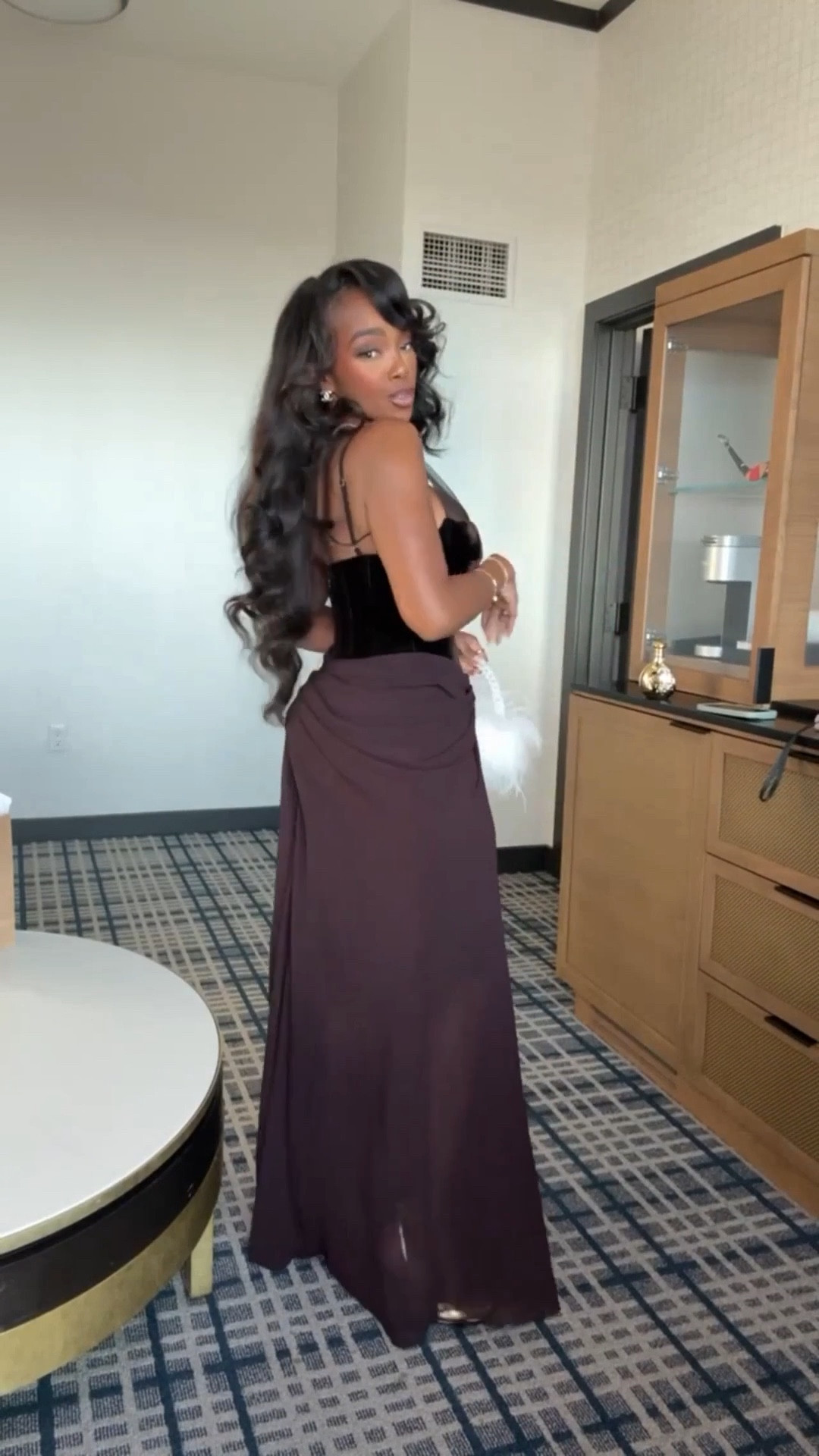 Scroll to shop this elegant evening dress outfit. Perfect for formal events, weddings, or date nights.

Measurements: 5'4", 138 lbs, 34D bust, 27" waist, 40" hips

#LTKootd #LTKgrwm