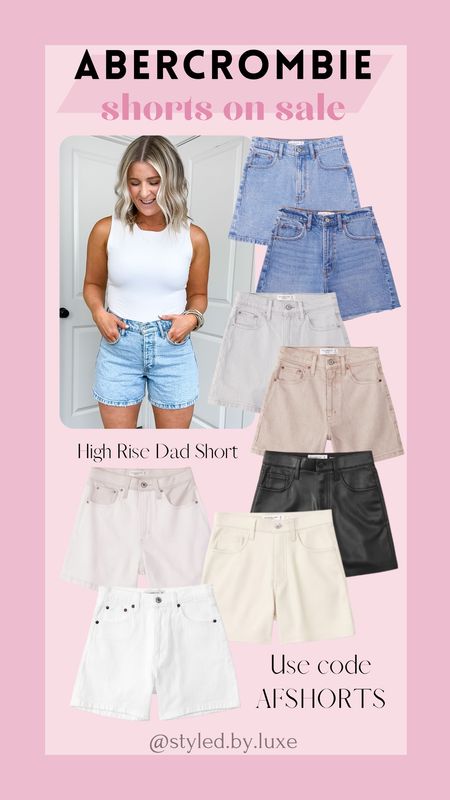 abercrombie shorts on sale! / abercrombie, abercrombie shorts, abercrombie sale, shorts on sale, summer style, summer outfits, style inspo, summer outfit inspo, outfit inspo, summer essentials, outfit essentials 

#LTKSeasonal #LTKsalealert