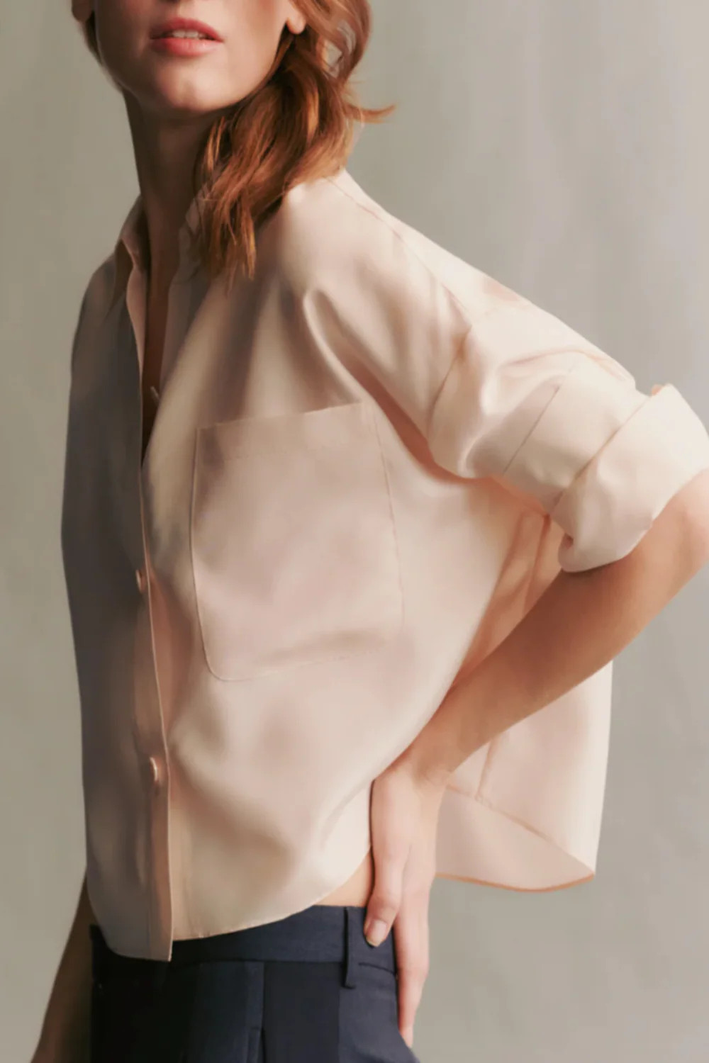 Next Ex Shirt Pale Blush | Curio