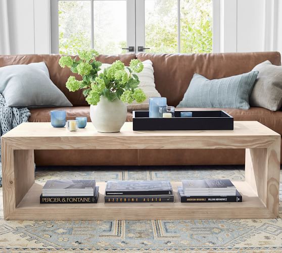 Folsom 58" Coffee Table | Pottery Barn (US)