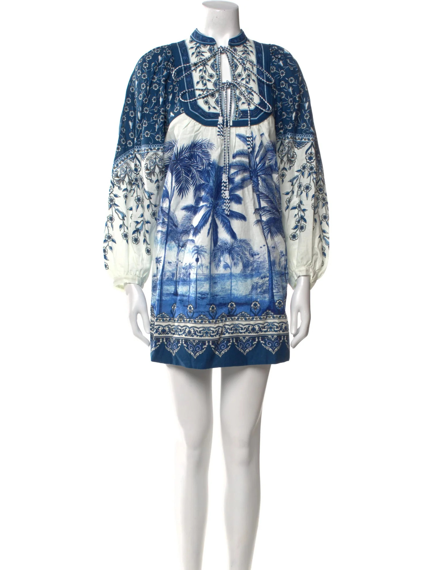 Linen Mini Dress w/ Tags | The RealReal