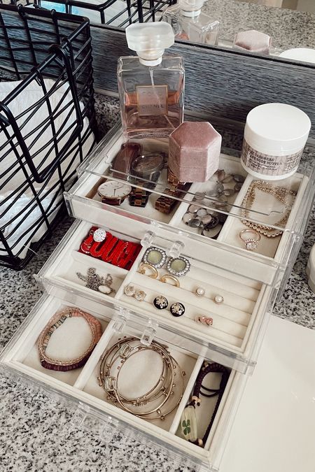 Linked some of my favorite bathroom & accessories organizers! ✨⭐️💖

#bathroom #organizers #jewelrybox #makeuporganizer #makeup #jewelry #homeorganizer 

#LTKbeauty #LTKfindsunder50 #LTKhome