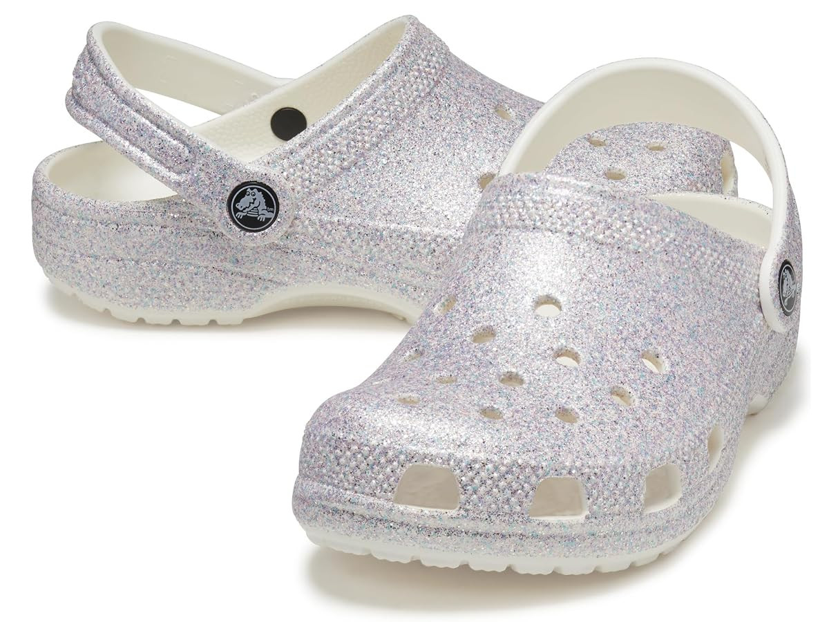 Crocs Kids' Classic Glitter Clog | Amazon (US)