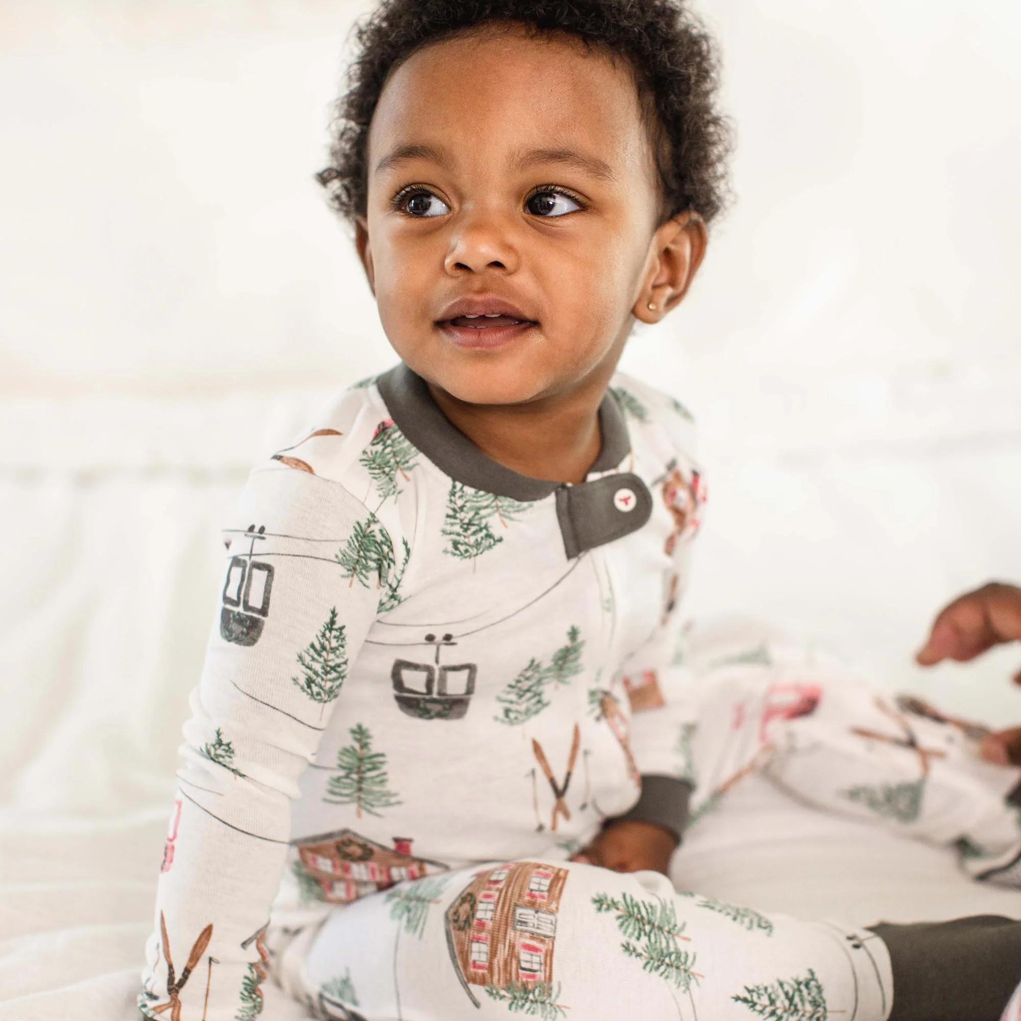 Ski The Alps Matching Family Sleeper | Burts Bees Baby