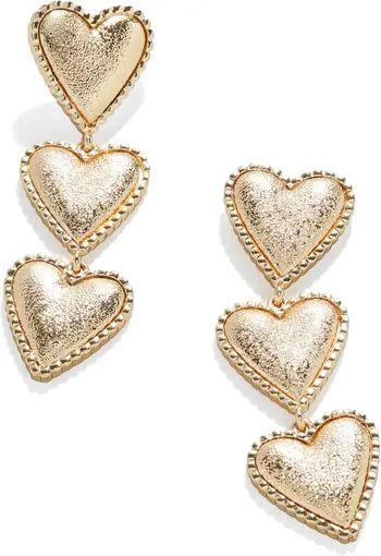 BaubleBar Jamille Heart Drop Earrings | Nordstrom | Nordstrom