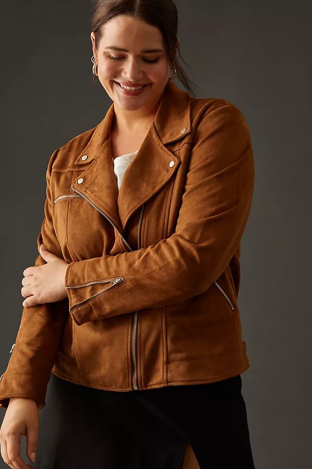 By Anthropologie Faux Suede Jacket | Anthropologie (US)