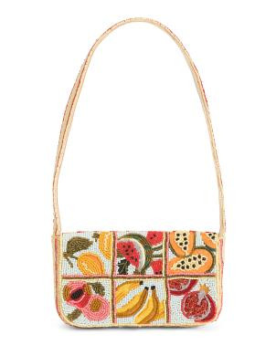 Fruits Beaded Shoulder Bag | TJ Maxx
