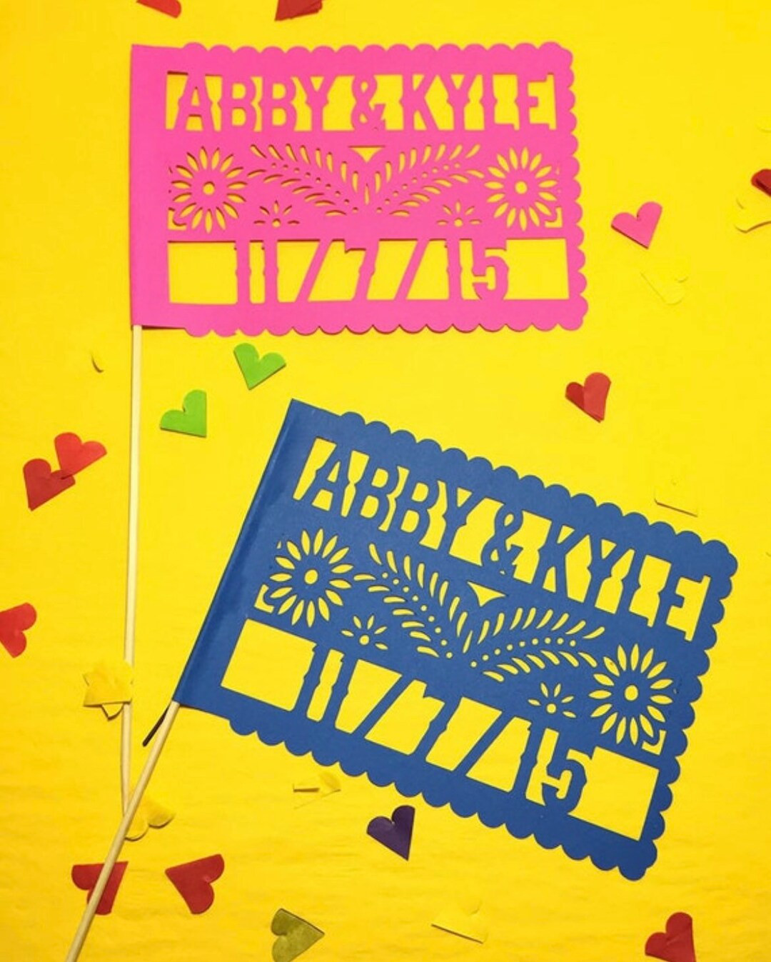 Papel Picado Flags - Jardin Design  - Fiesta Decor | Etsy (US)