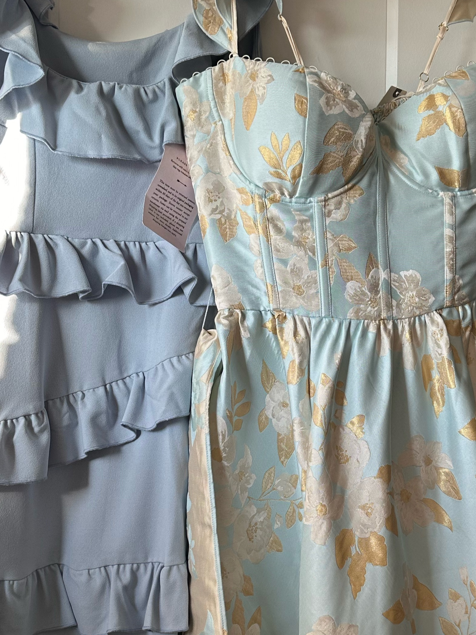 light blue bridesmaid dresses for my friends wedding in June 🦋💙

#LTKMostLoved #LTKwedding #LTKSpringSale