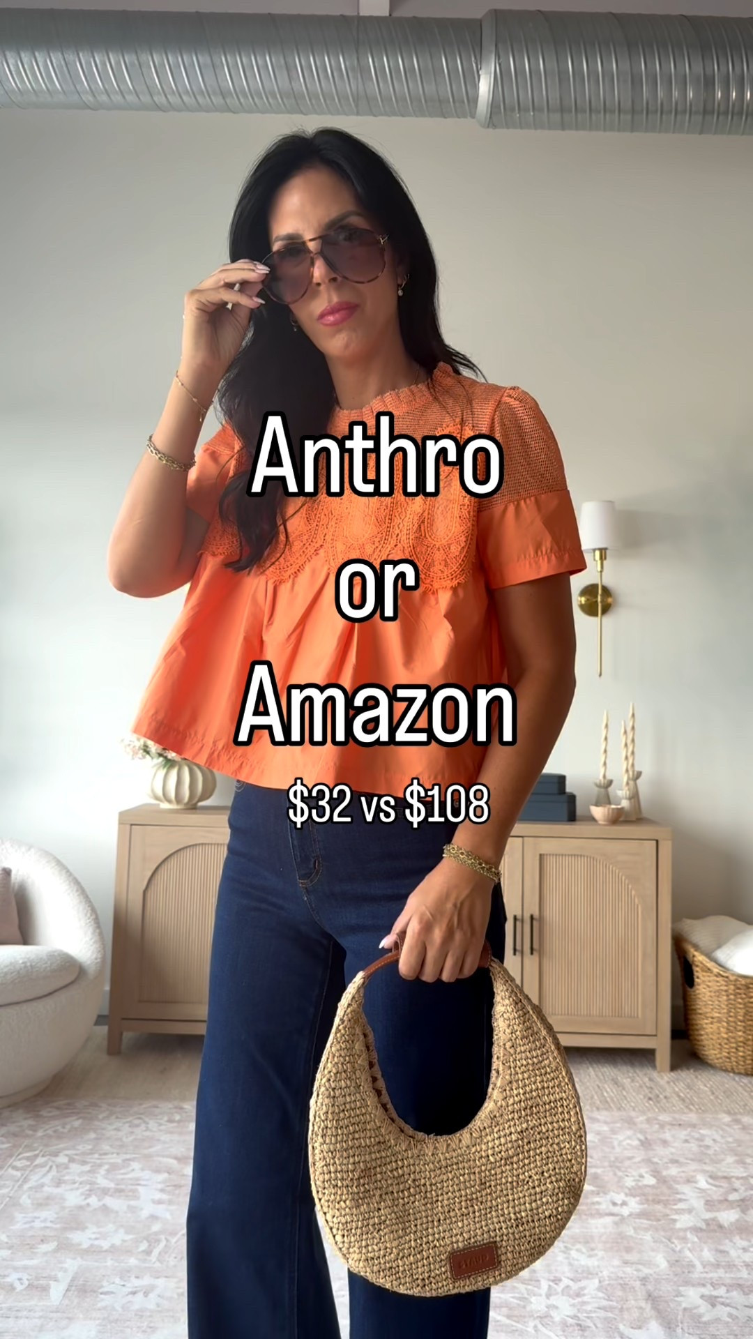 Target denim that feels designer - 6 long 
Anthro look for less - small 
$32 versus $108 

#LTKOver40 #LTKU #LTKFindsUnder50 #LTKShoeCrush #LTKStyleTip #LTKFindsUnder100