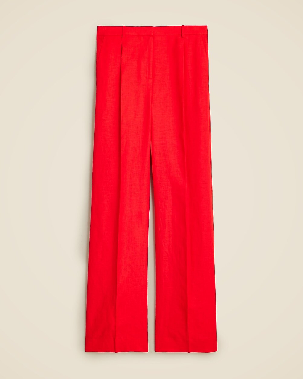 Wide-leg essential pant in linen | J. Crew US