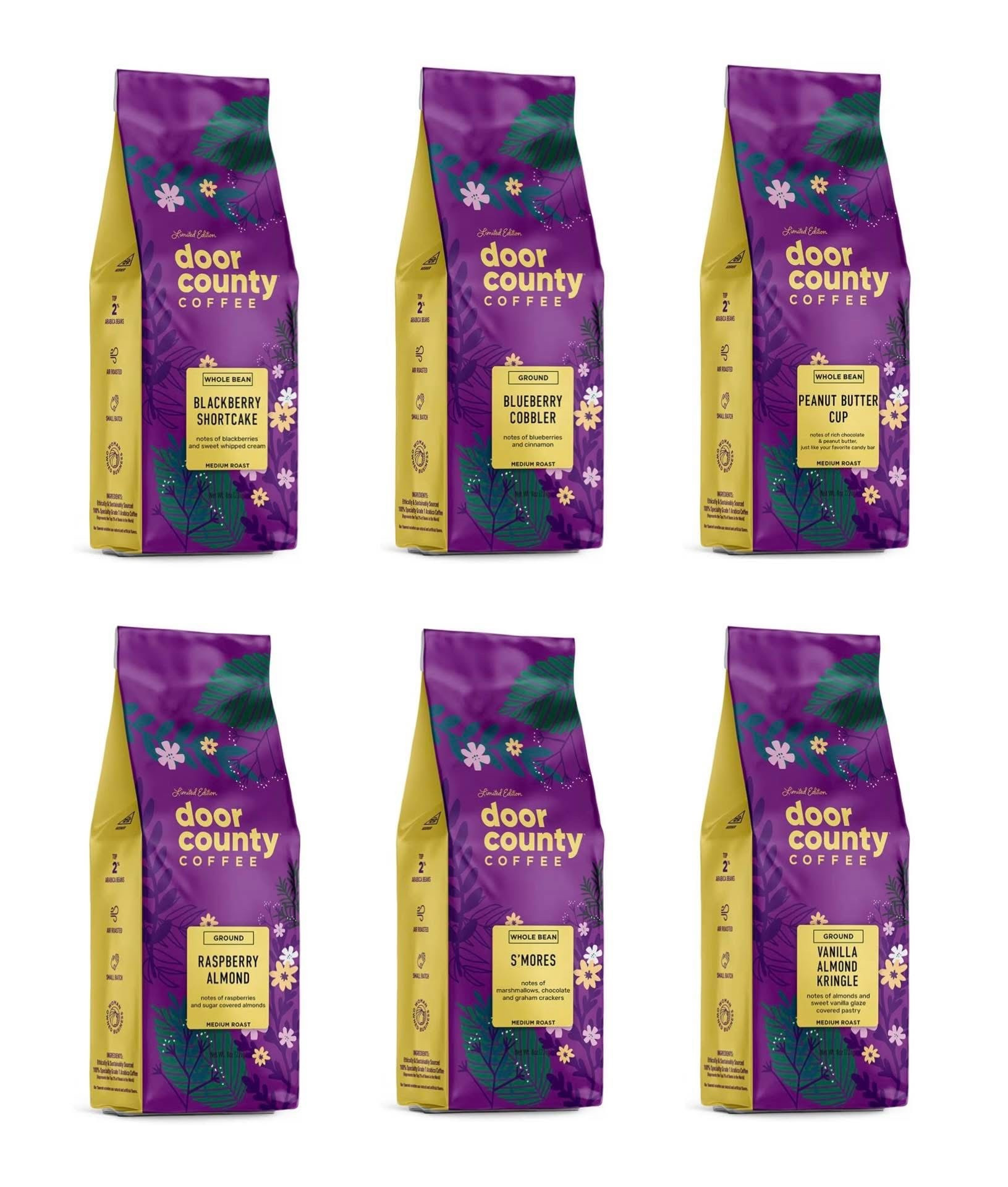 Happy Saturday! Wanted to share a restock on a popular item I recently shared! 

If you enjoy flavored coffee, Door County Coffee is the best and a WI company that I’ve shared several times around here since I’m sure a huge fan! ☕️ They recently released their seasonal Spring & Summer lineup of limited edition coffees, and they’re available on Amazon through their partnership! Excellent price for these - and they’re all available in ground or whole bean versions, with quick shipping. 

#LTKHome #LTKSeasonal #LTKfoodie