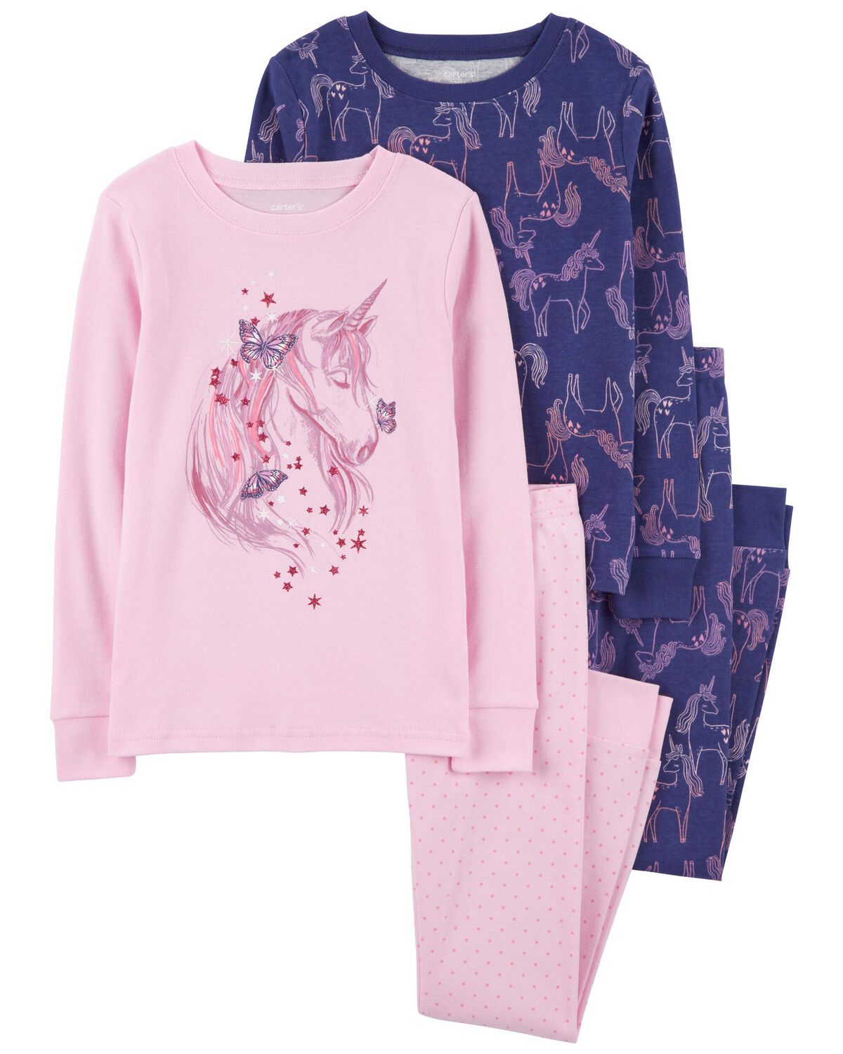 Kid 4-Piece Unicorn 100% Snug Fit Cotton Pajamas - Carter's | Carter's | Carter's Inc